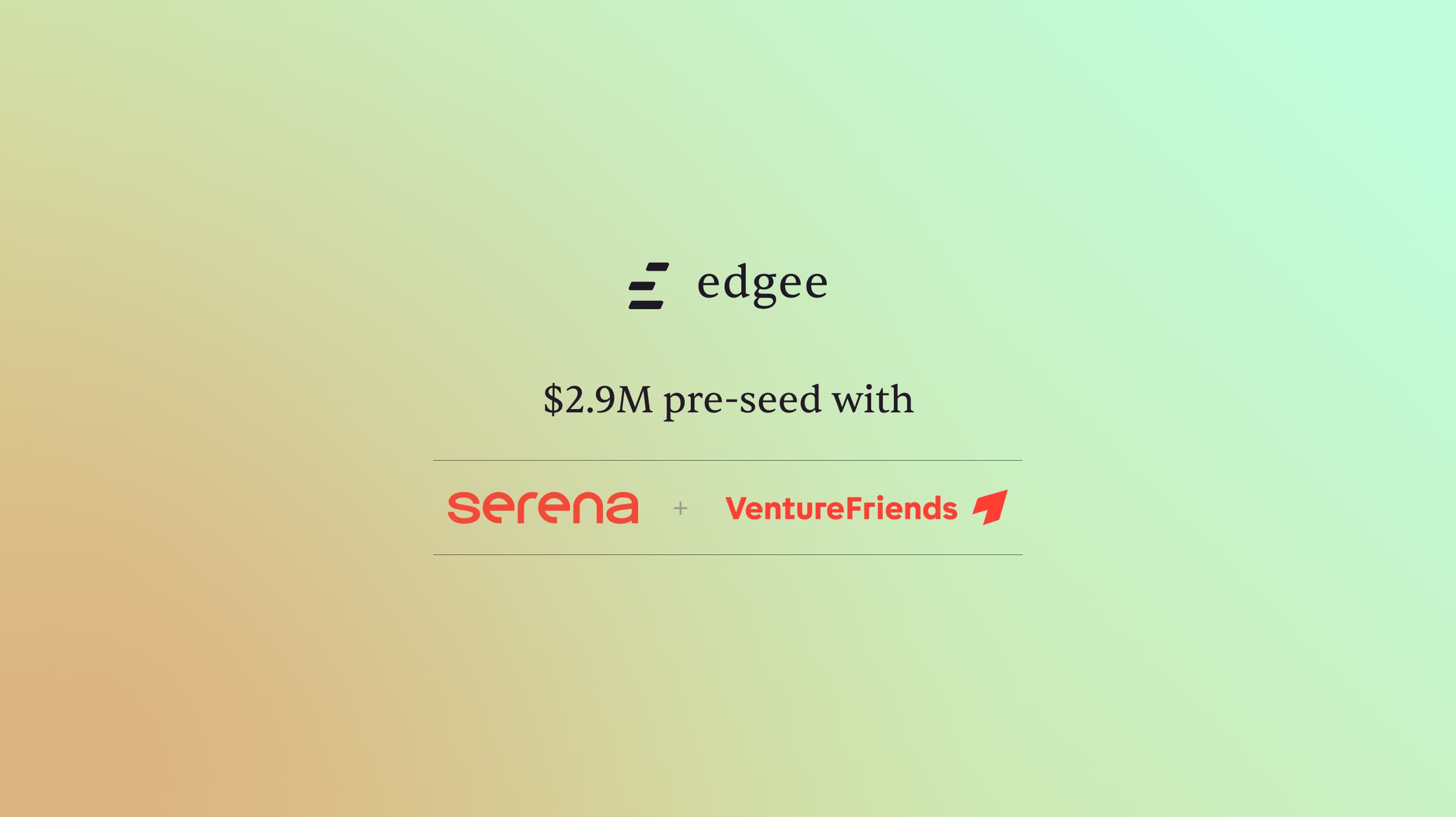 Cover Image for Edgee is accelerating with $2.9M in funding