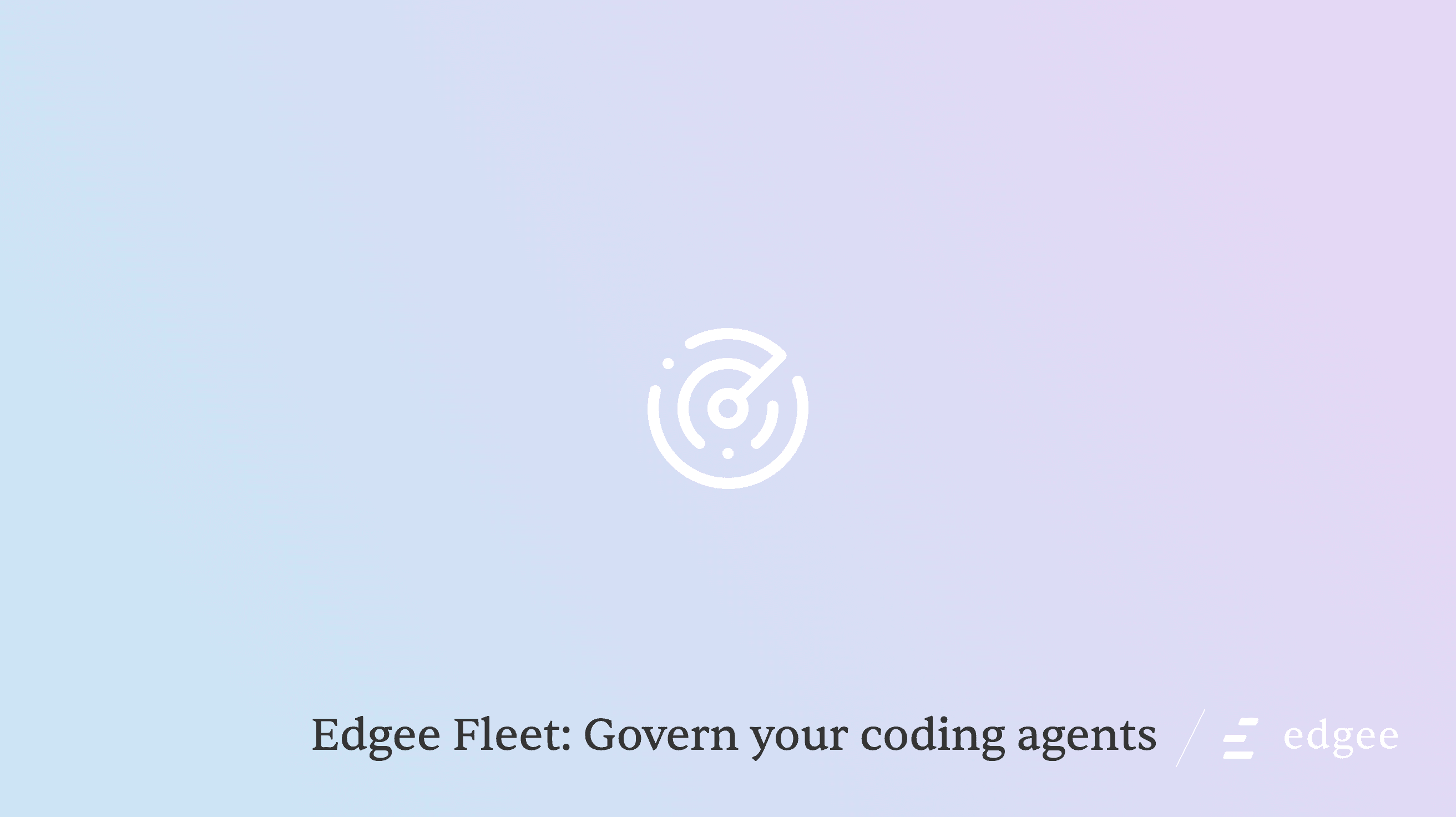 Cover Image for Edgee Fleet: Govern your coding agents